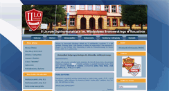 Desktop Screenshot of broniewski.edu.pl